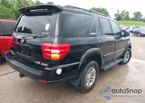 2003 Toyota Sequoia Limited V8 из США, поврежденный, VIN 5TDBT48A03S159963